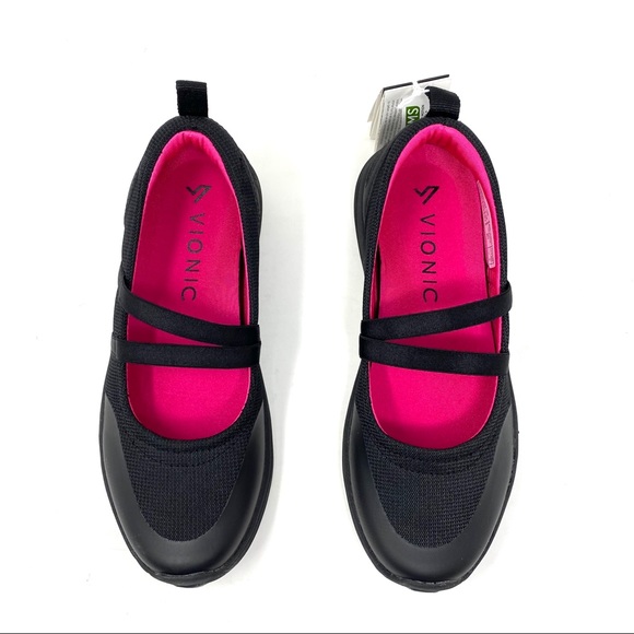 Vionic Agile Opal black casual slip on sneaker - Picture 4 of 7